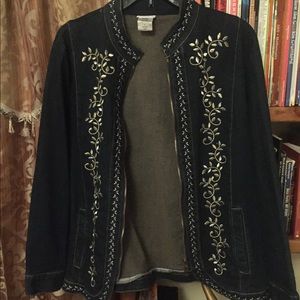 Vicki and Wayne Denim Jean Jacket